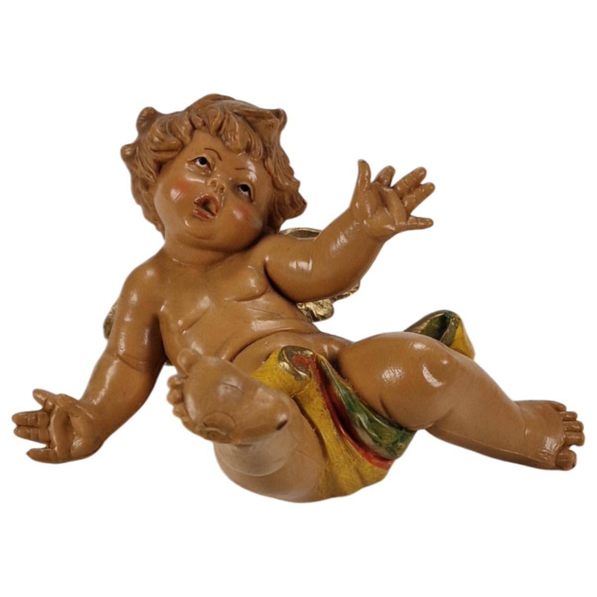 Statua Fontanini 6 cm angelo rotolante modello C