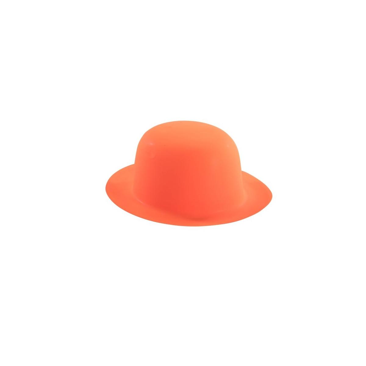 Cappello Bombetta  Arancione Fluo