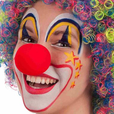 Naso Clown Spugna Rosso cm.Ø4,5