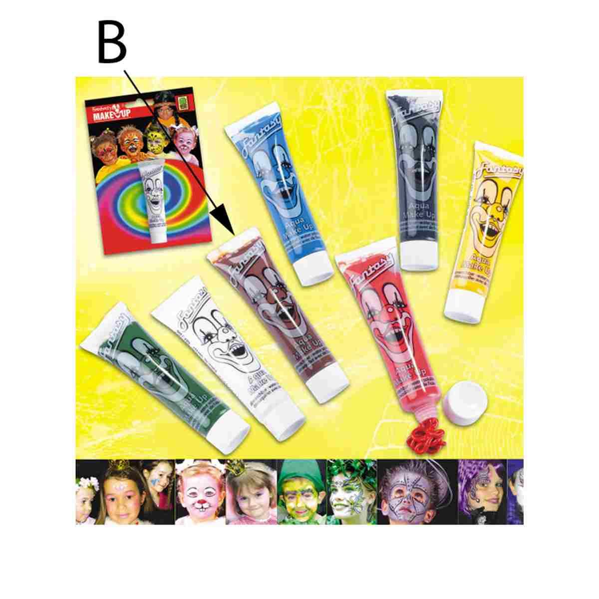 Trucco Crema Tubo Colori Assortiti ml.20 |Carnival Toys