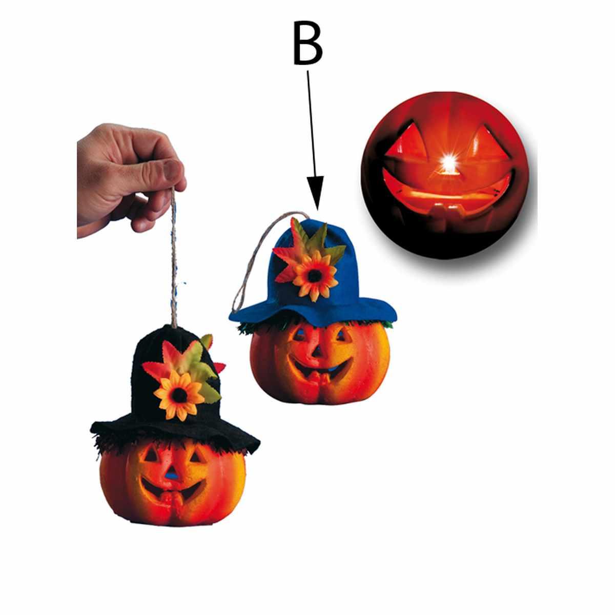 Zucca con Cappello con Luci cm.ÃƒÂ˜13.5 |Carnival Toys