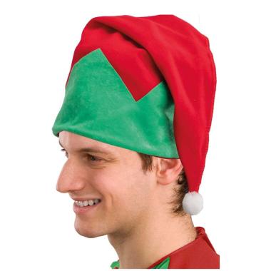 Cappello Elfo Rosso e Verde