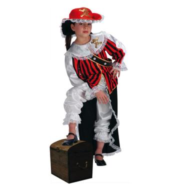 Costume Piratessa Perla Nera Bambina