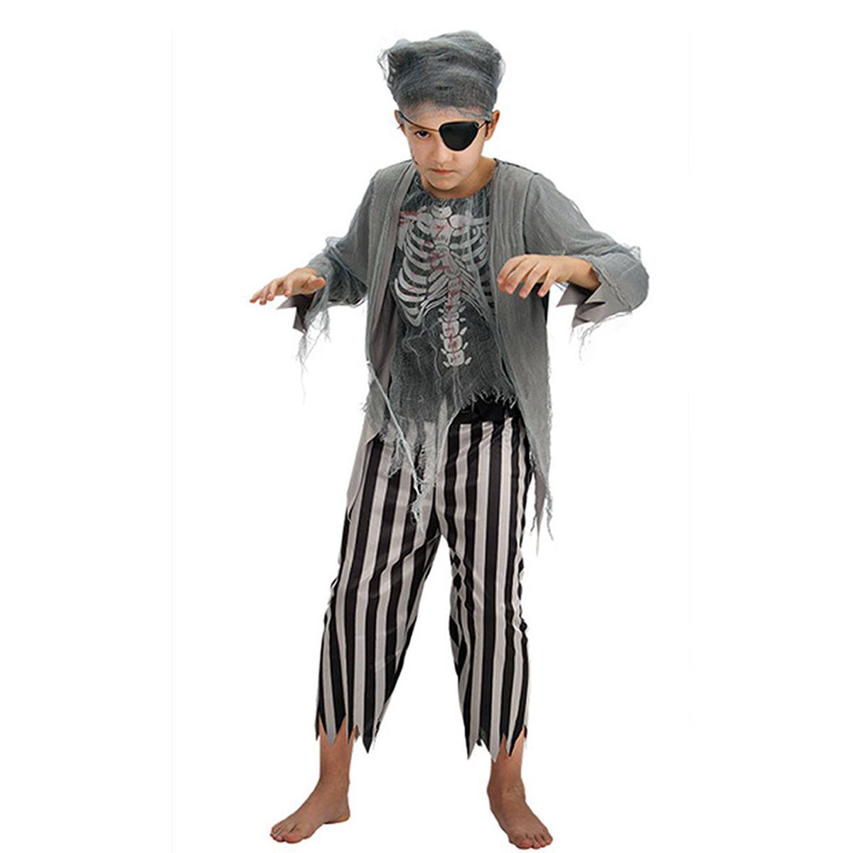 Costume Zombie Pirata Bambino: Perfetto per Halloween
