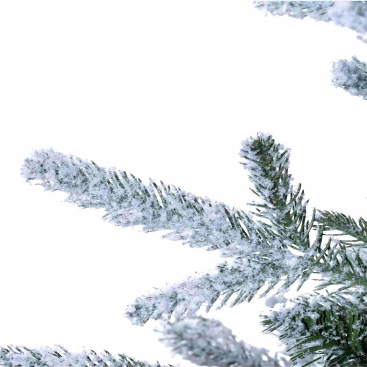 Albero Natale Gran Paradiso cm.210 Verde Innevato
