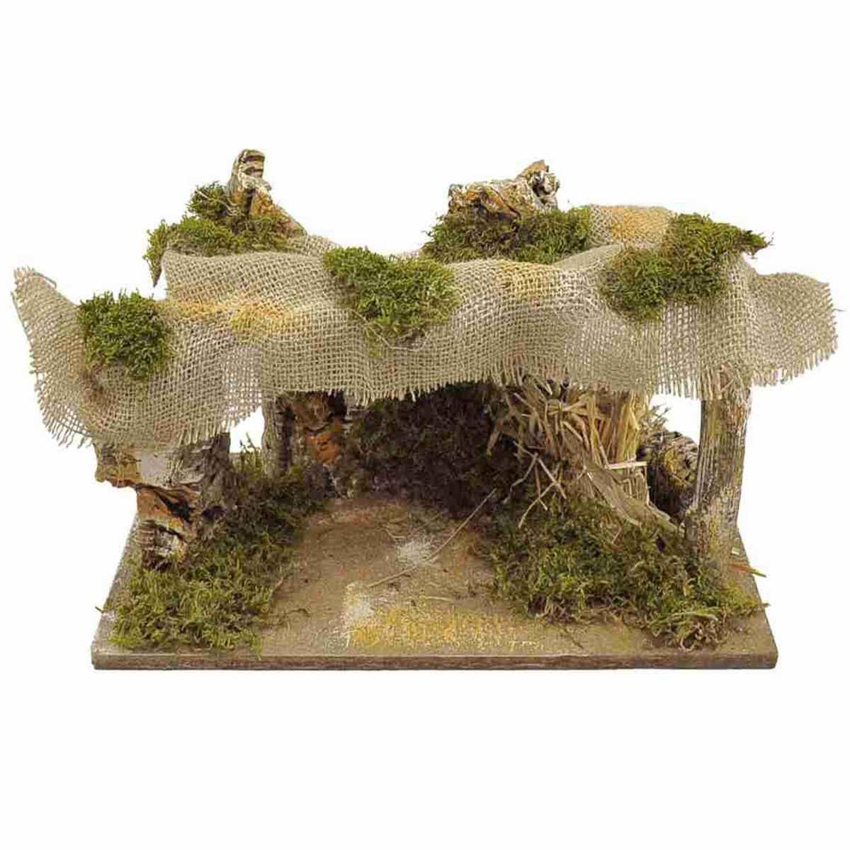 Capanna Legno Stile Arabo cm.36x17xH19 | Moranduzzo