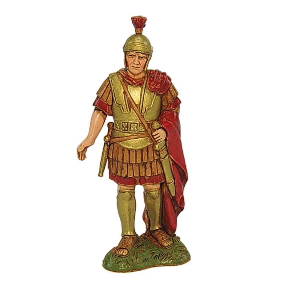 Statua presepe 12 cm soldato romano centurione con gladio