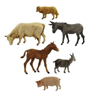 Animali da Fattoria Set pz.6 cm.6 Animali